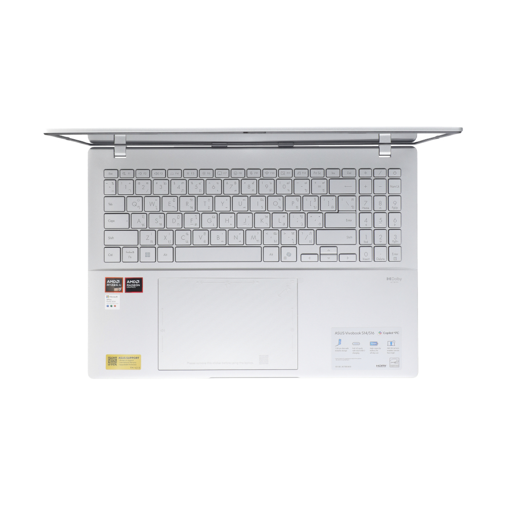 Notebook Asus Vivobook S16 D3607GA-OLED757WA (Cool Silver) thumbnail 4
