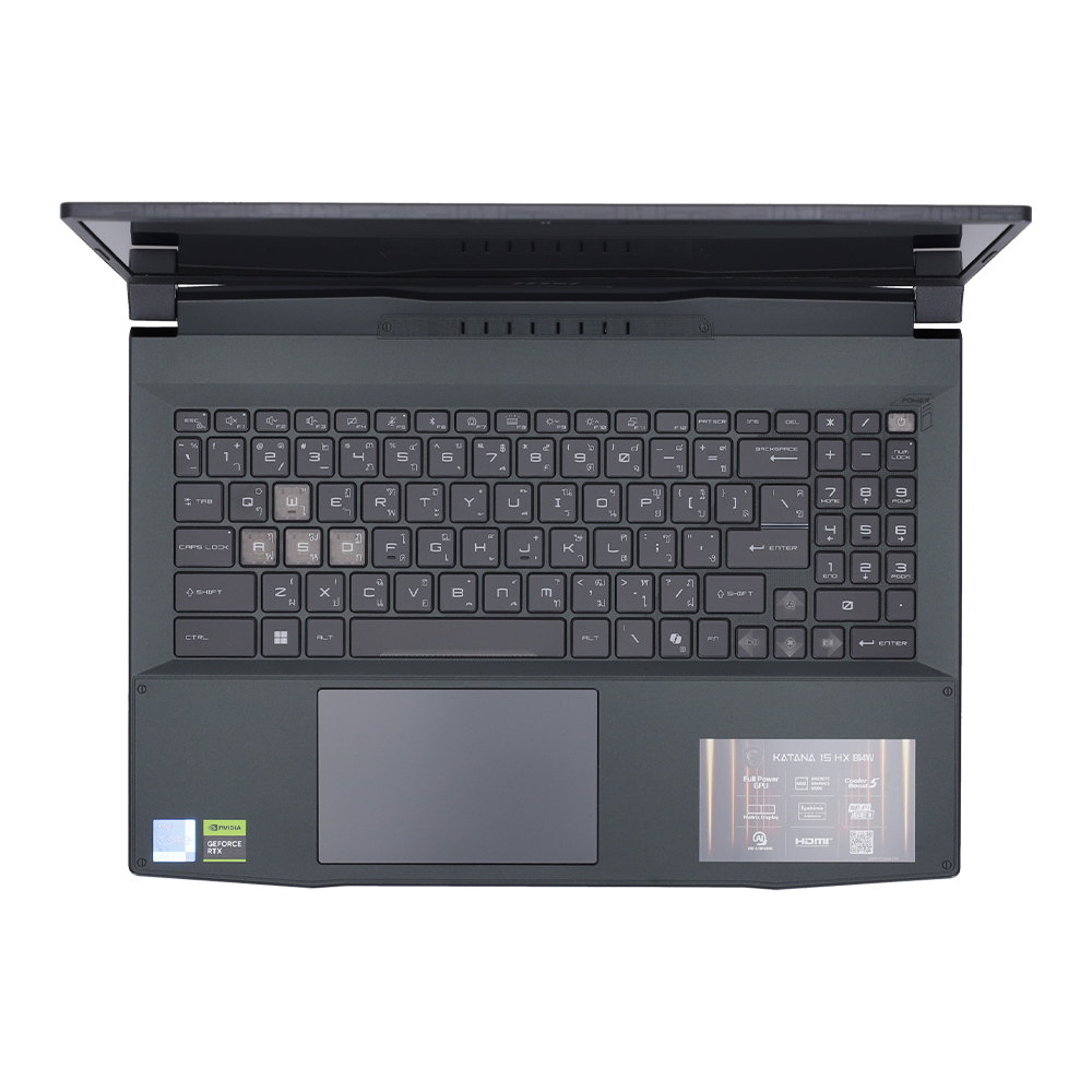 Notebook MSI Katana 15 HX B14WGK-418TH (Black) thumbnail 4