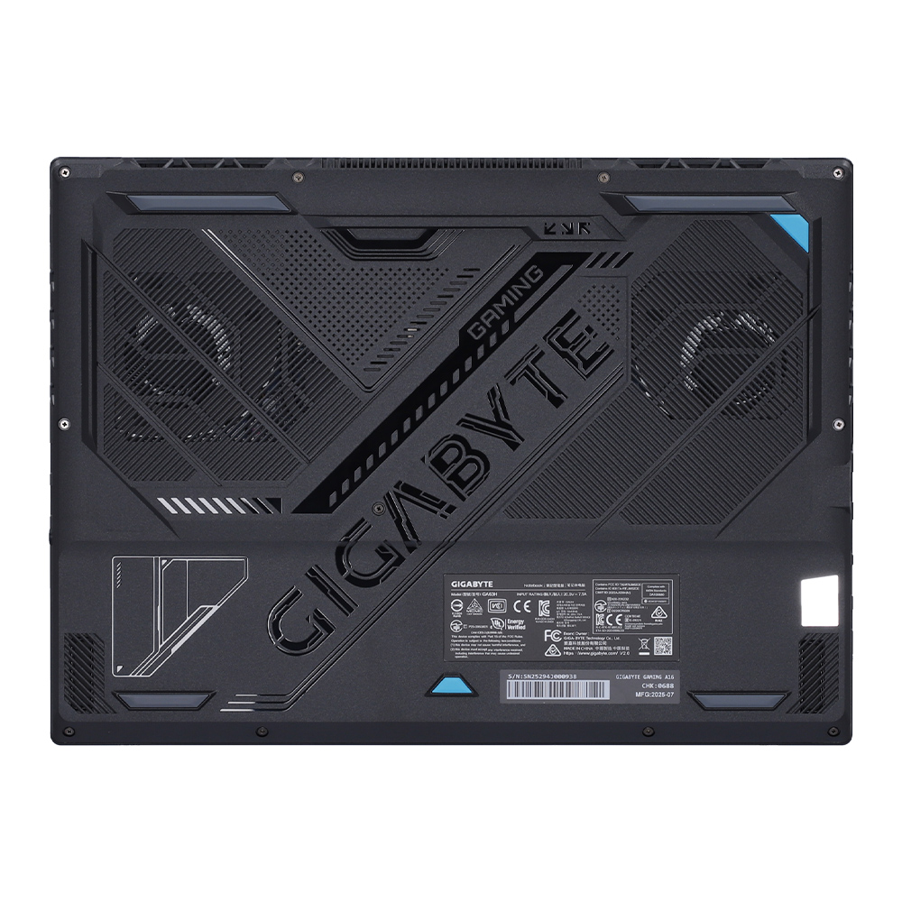 Notebook Gigabyte Gaming A16 3THK3TH893SH (Black) thumbnail 3