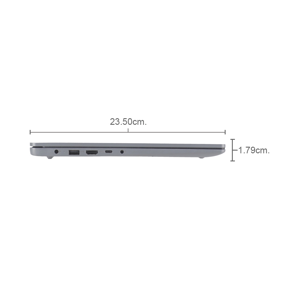 Notebook Lenovo Ideapad Slim 3 15AMN8 82XQ01EHTA (Luna Grey) thumbnail 4