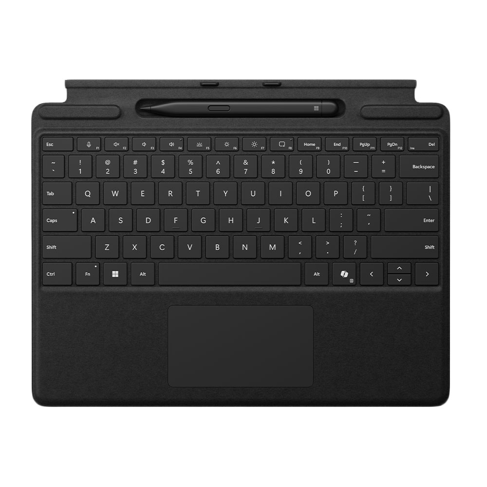Microsoft Surface Pro Signature Keyboard with Slim Pen 2 Bundle Black (8X6-00183) view