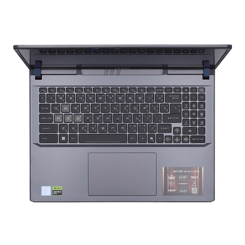 Notebook MSI Vector 16 HX AI A2XWHG-253TH (Cosmos Gray) thumbnail 3