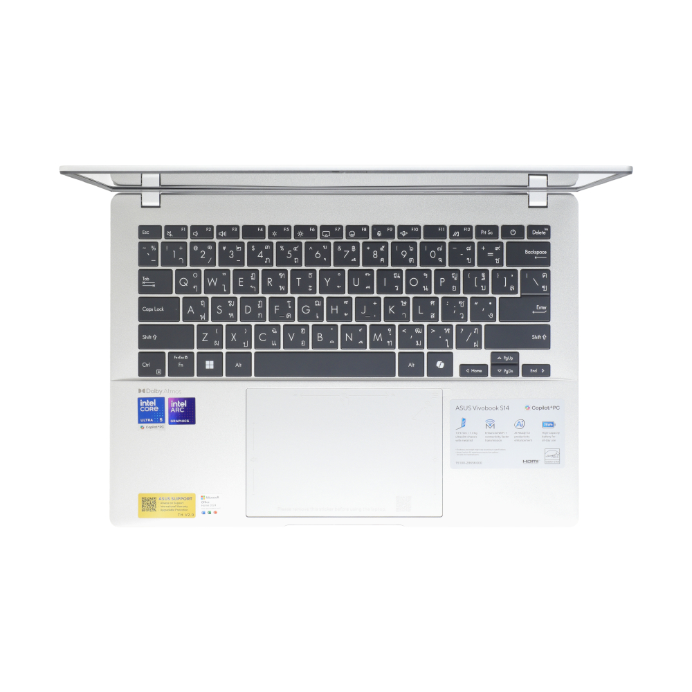 Notebook Asus Vivobook S14 S5406SA-OLED549WA (Cool Silver) thumbnail 4