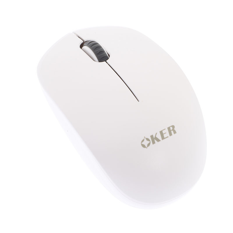 MOUSE WIRELESS OKER V16 WHITE thumbnail 2