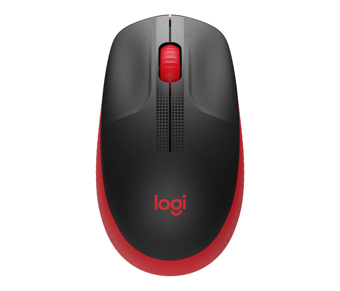 logitech MOUSE WIRELESS LOGITECH M190 RED — product image 1