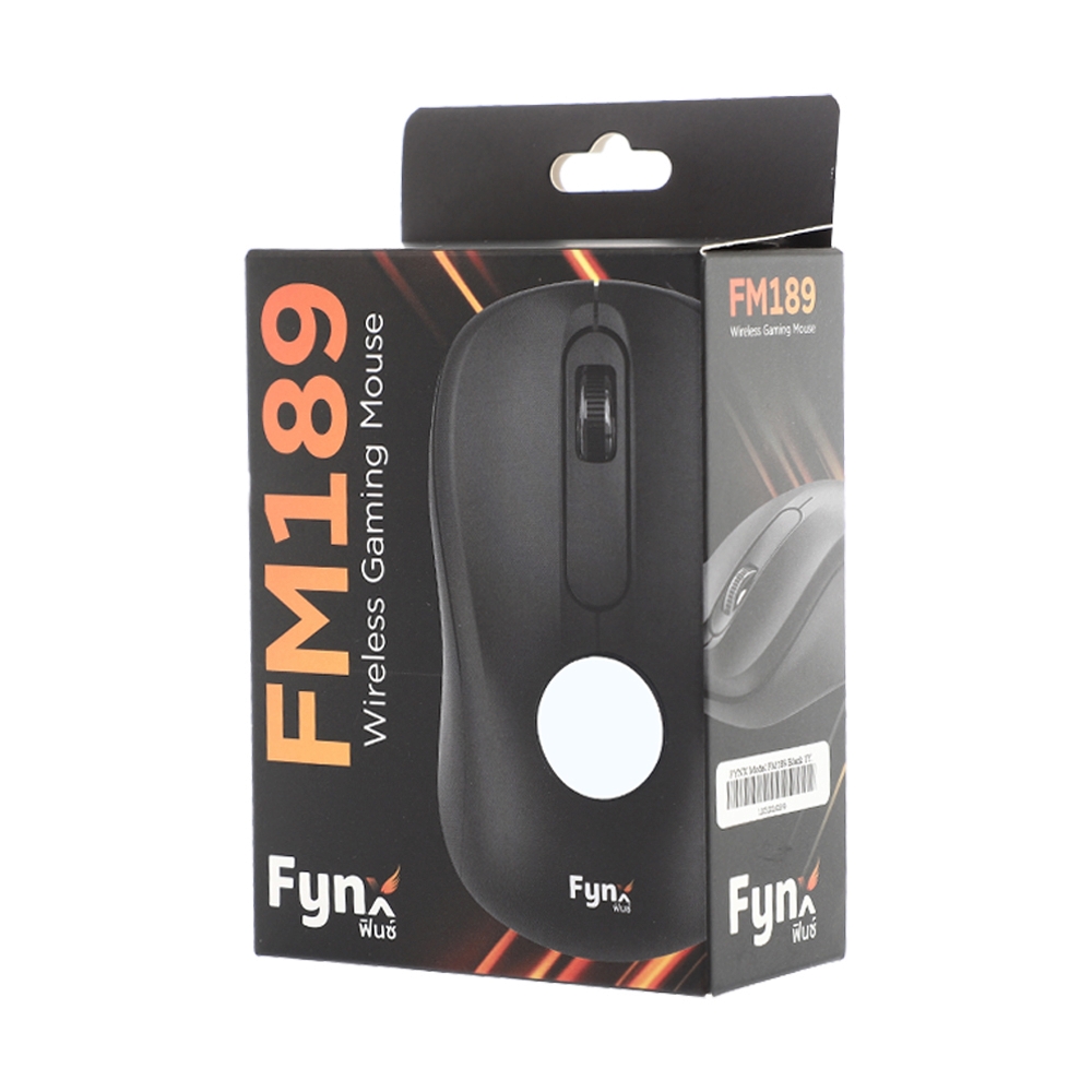 MOUSE WIRELESS FYNX FM189 SLIENT BLACK thumbnail 2