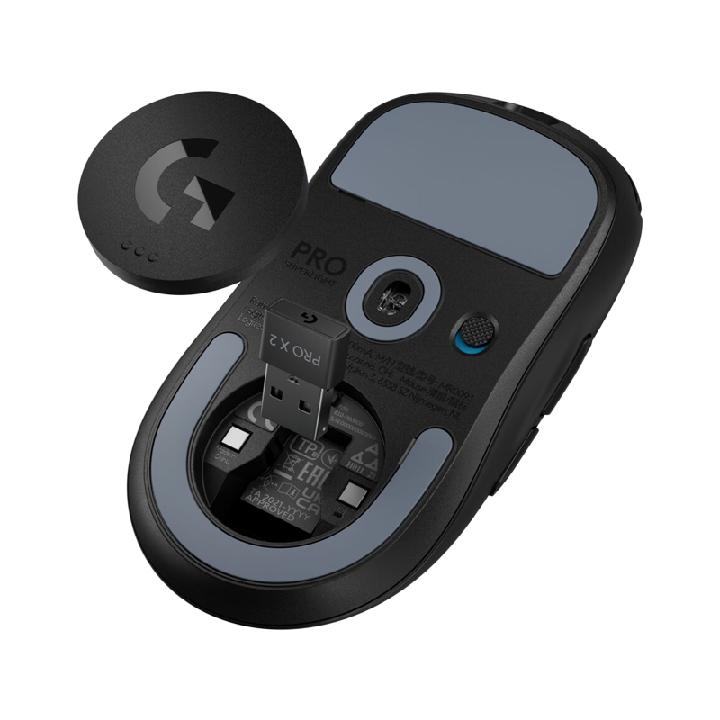 MOUSE WIRELESS LOGITECH G PRO X SUPERLIGHT 2 BLACK (เมาส์ไร้สาย) thumbnail 4