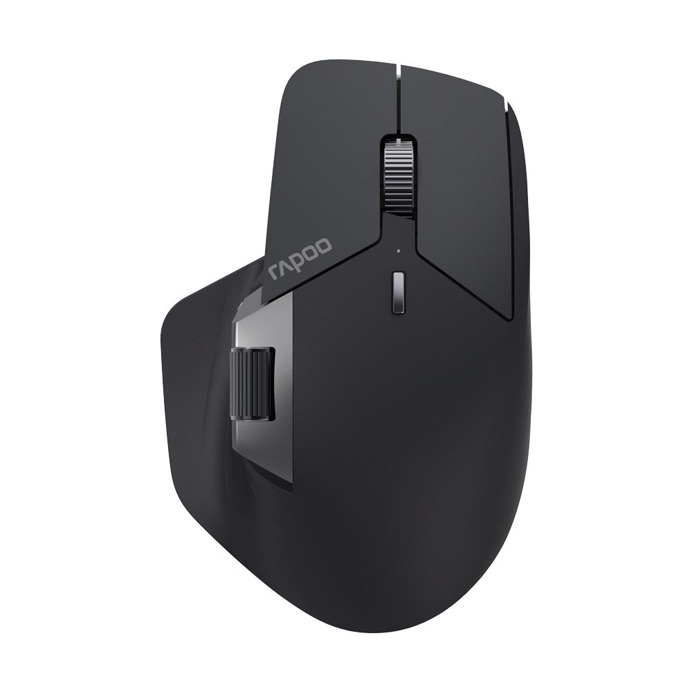 MOUSE WIRELESS RAPOO MT760 MINI LIGHT BLACK (BLUETOOTH) thumbnail 4