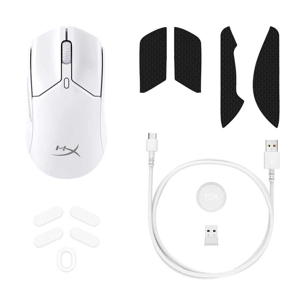 MOUSE WIRELESS BLUETOOTH HYPERX PULSEFIRE HASTE 2 MINI WHITE (เมาส์ไร้สาย) thumbnail 7