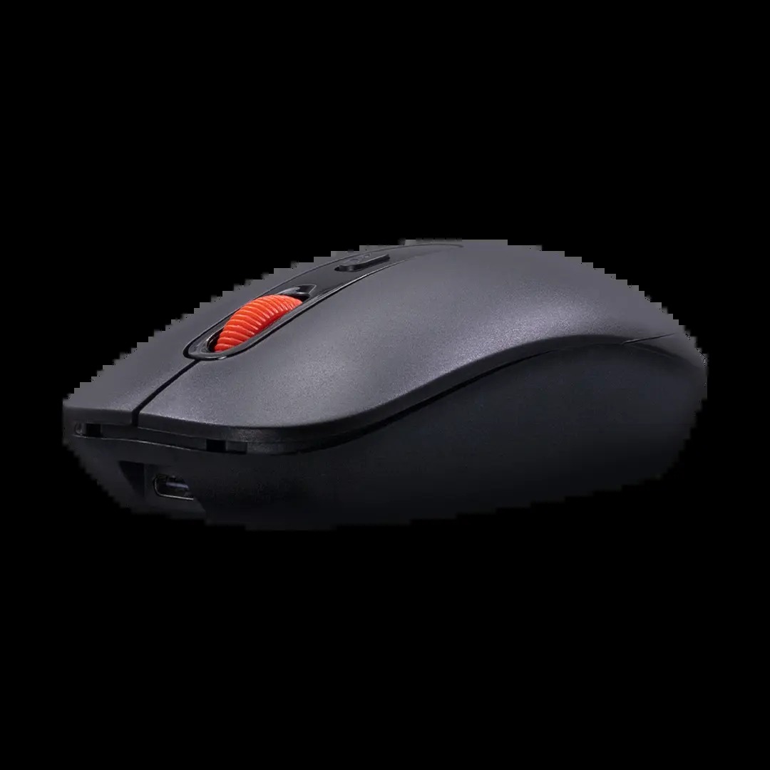 MOUSE WIRELESS NUBWO NMD10 BLACK (BLUETOOTH / SILENT) thumbnail 3