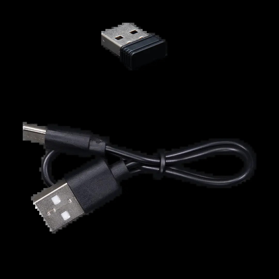MOUSE WIRELESS NUBWO NMD10 BLACK (BLUETOOTH / SILENT) thumbnail 2