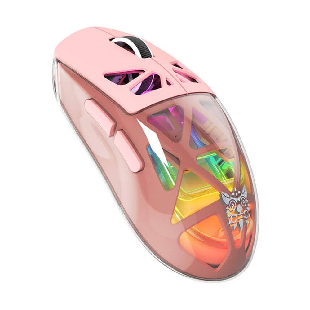 MOUSE WIRELESS BLUETOOTH ONIKUMA CHOUKO PINK (เมาส์ไร้สาย) thumbnail 2