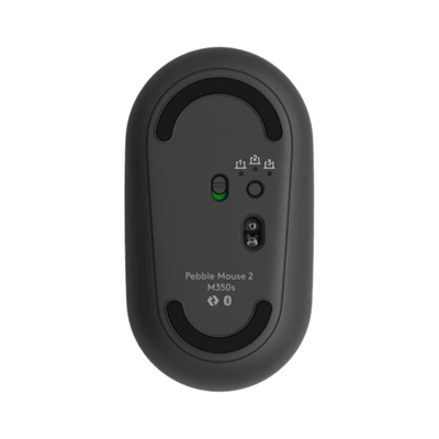 MOUSE WIRELESS LOGITECH M350S TONAL GRAPHITE (BLUETOOTH) thumbnail 3