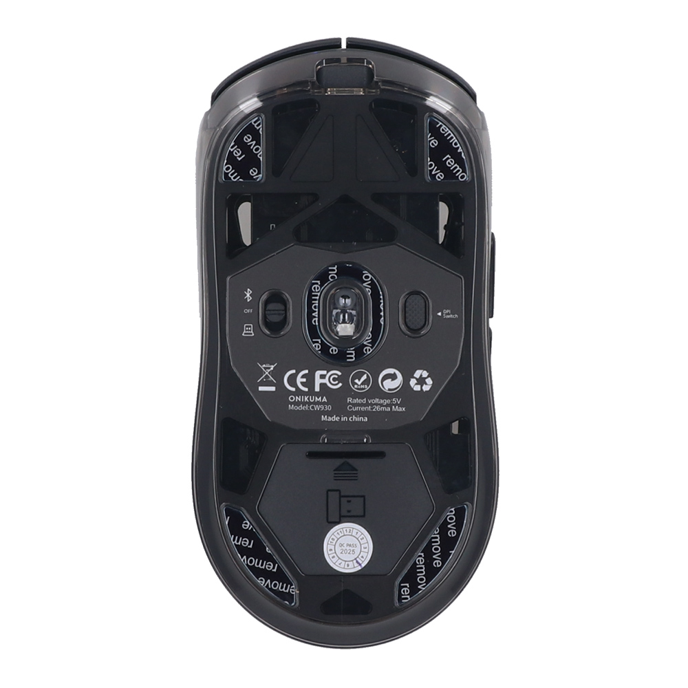 MOUSE WIRELESS BLUETOOTH ONIKUMA CHOUKO BLACK (เมาส์ไร้สาย) thumbnail 6