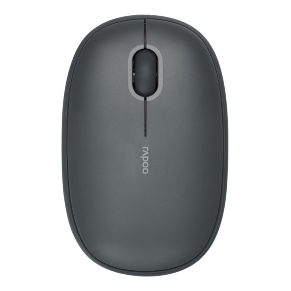 rapoo MOUSE WIRELESS RAPOO M650 DARK GREY (BLUETOOTH / SILENT) — product image 1
