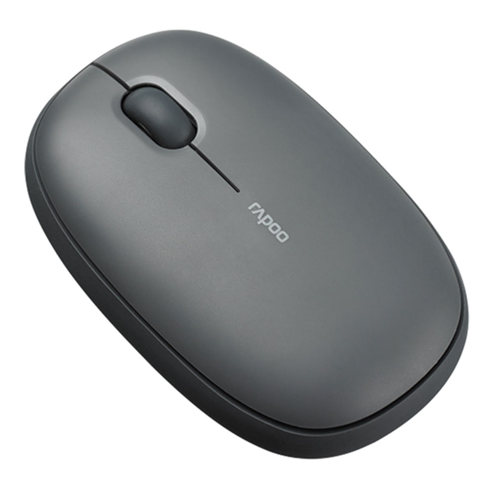 MOUSE WIRELESS RAPOO M650 DARK GREY (BLUETOOTH / SILENT) thumbnail 2