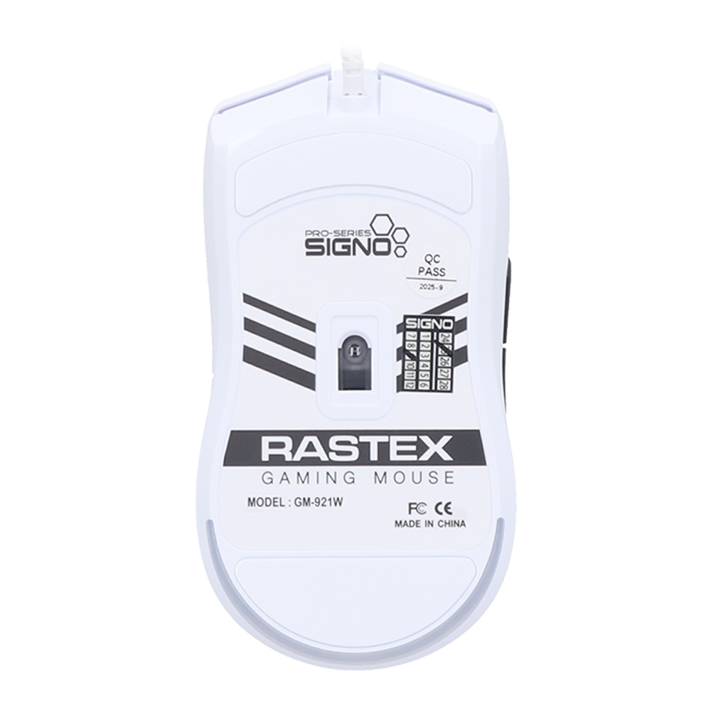 MOUSE SIGNO GM921 RASTEX WHITE (เมาส์สาย) thumbnail 6