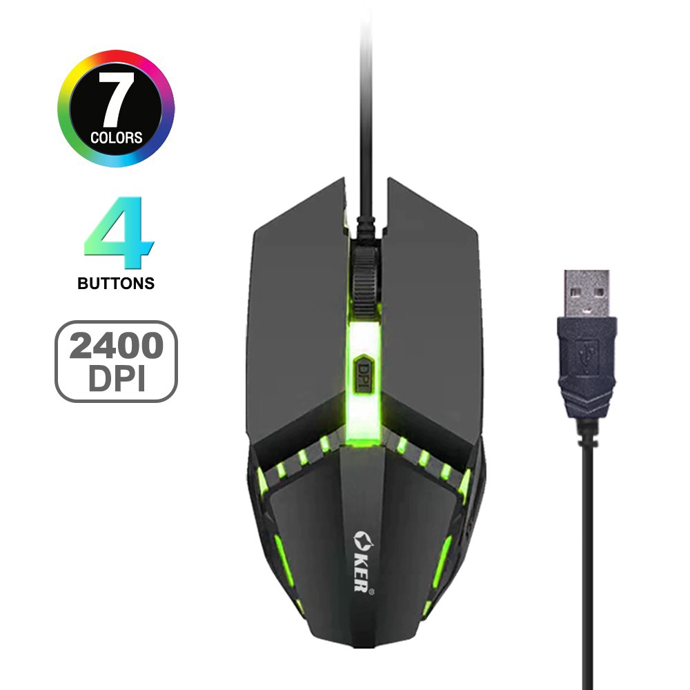 oker MOUSE OKER X2 BLACK — product image 1
