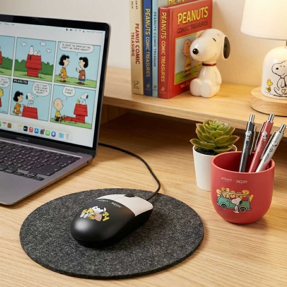 MOUSE ANITECH SNP-A552 WHITE (SILENT) (USB Type C to USB Type A) thumbnail 2