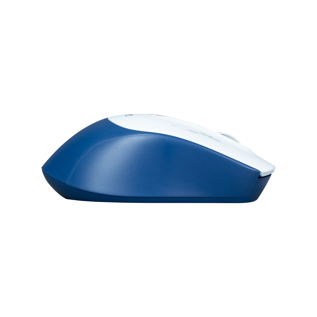 MOUSE WIRELESS NUBWO NMD06 BLUE (BLUETOOTH / SILENT) thumbnail 3