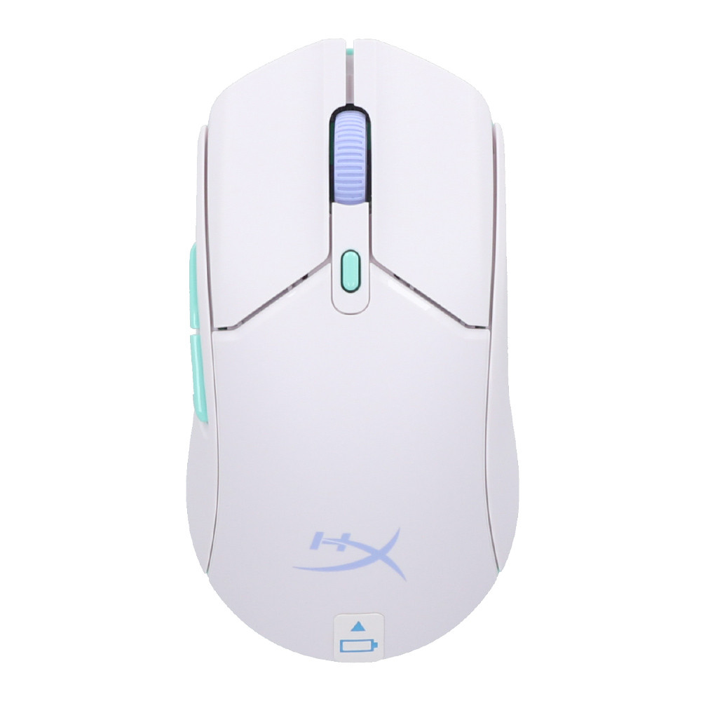 hyper-x MOUSE WIRELESS BLUETOOTH HYPERX PULSEFIRE HASTE 2 CORE WHITE GREEN PURPLE (เมาส์ไร้สาย) — product image 1