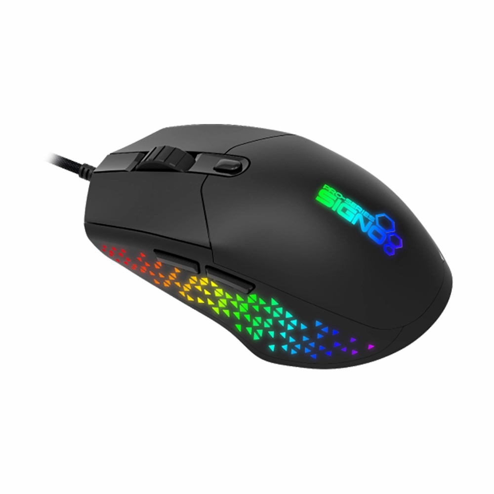 MOUSE SIGNO GM906 CAPTER BLACK (เมาส์สาย) thumbnail 2