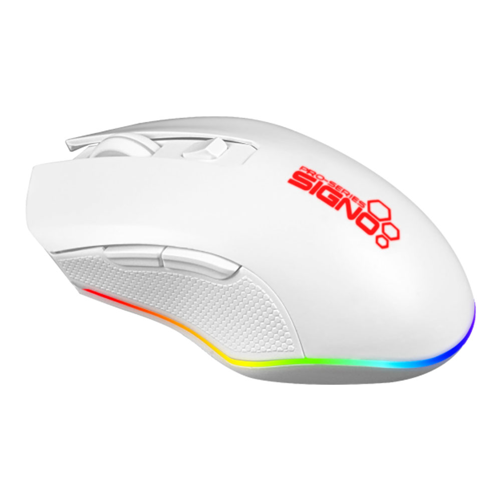 MOUSE SIGNO GM907W CENTRO GAMING WHITE (เมาส์สาย) thumbnail 2