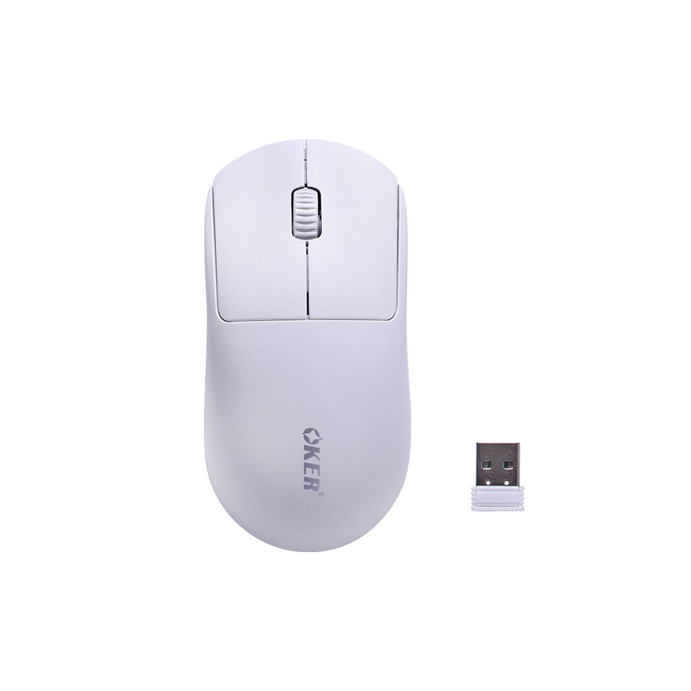 MOUSE WIRELESS OKER M198 WHITE thumbnail 3