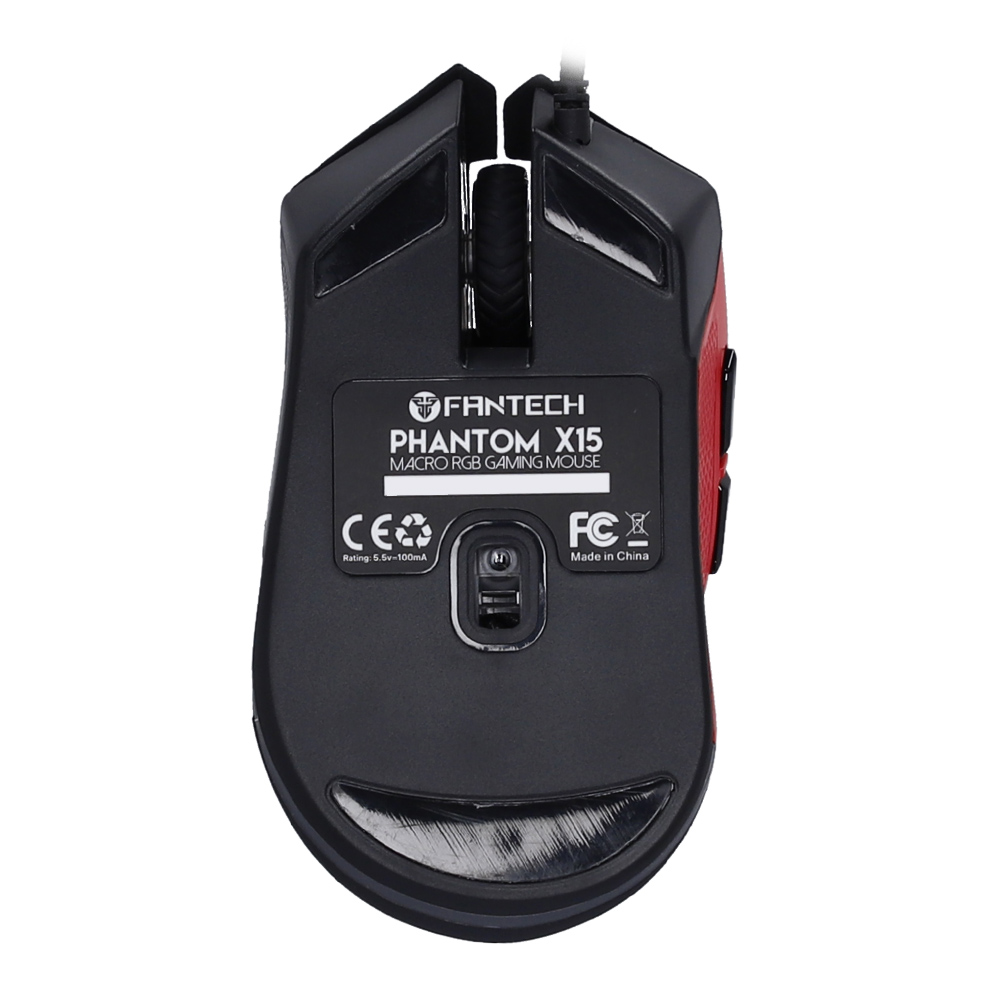MOUSE FANTECH X15 PHANTOM GAMING BLACK (เมาส์สาย) thumbnail 6