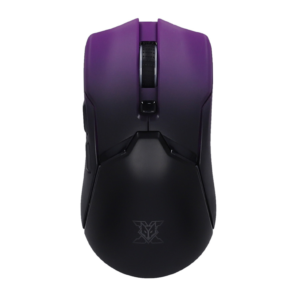 MOUSE WIRELESS BLUETOOTH NUBWO X58 PRO BLACK PURPLE (เมาส์ไร้สาย) thumbnail 2