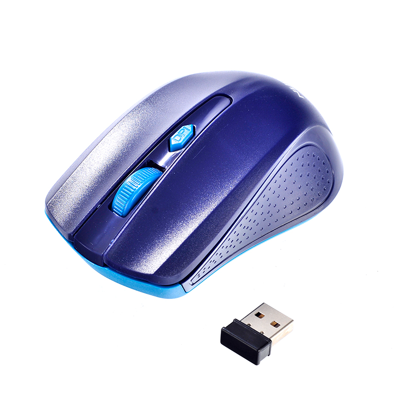 MOUSE WIRELESS NUBWO NMB017 BLUE thumbnail 2