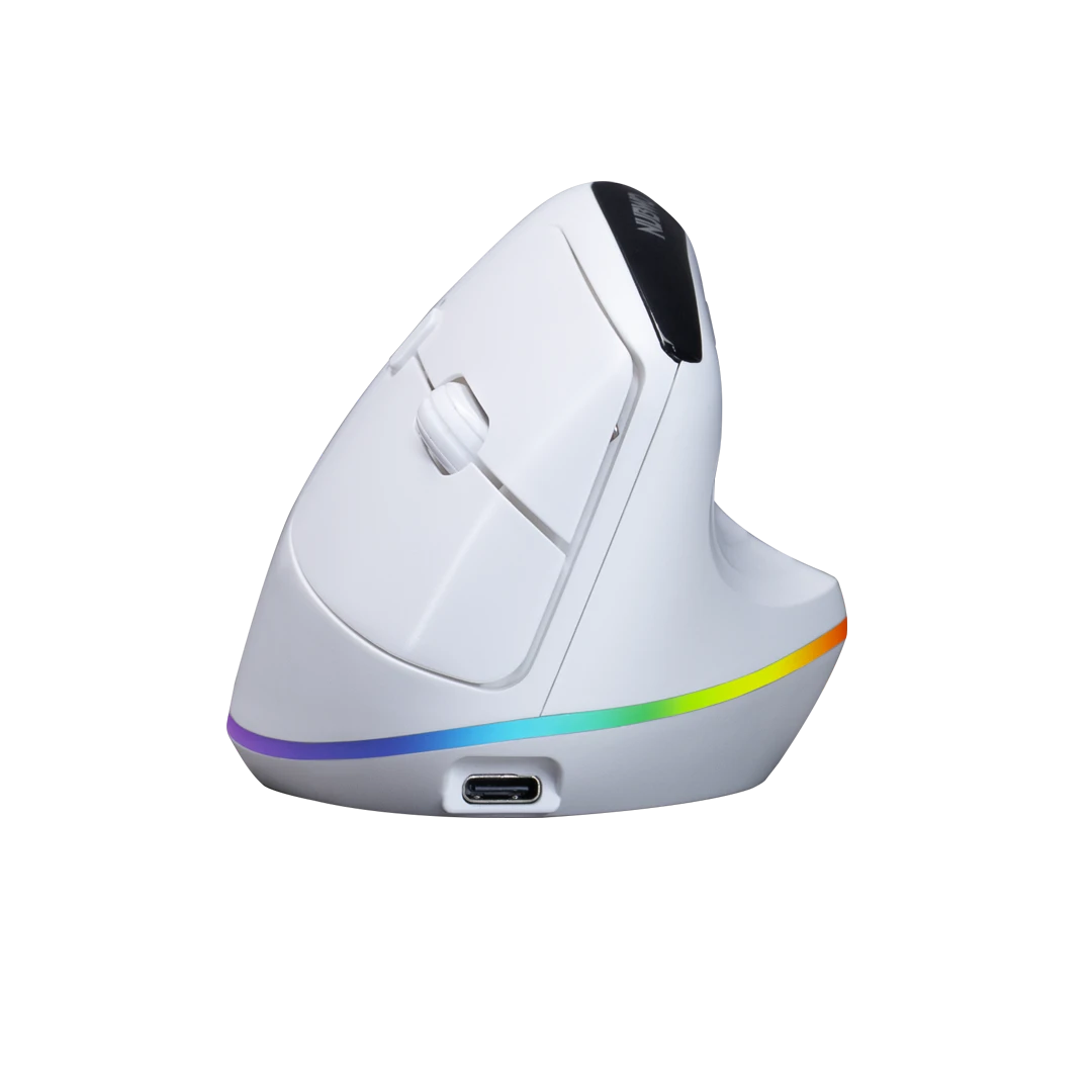 MOUSE WIRELESS NUBWO NMD09 WHITE (BLUETOOTH) thumbnail 2
