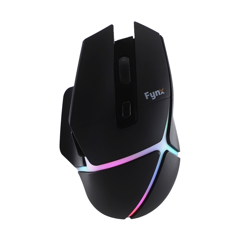 MOUSE WIRELESS BLUETOOTH FYNX FGM19 BUILT-IN BATTERY BLACK (เมาส์ไร้สาย) thumbnail 4