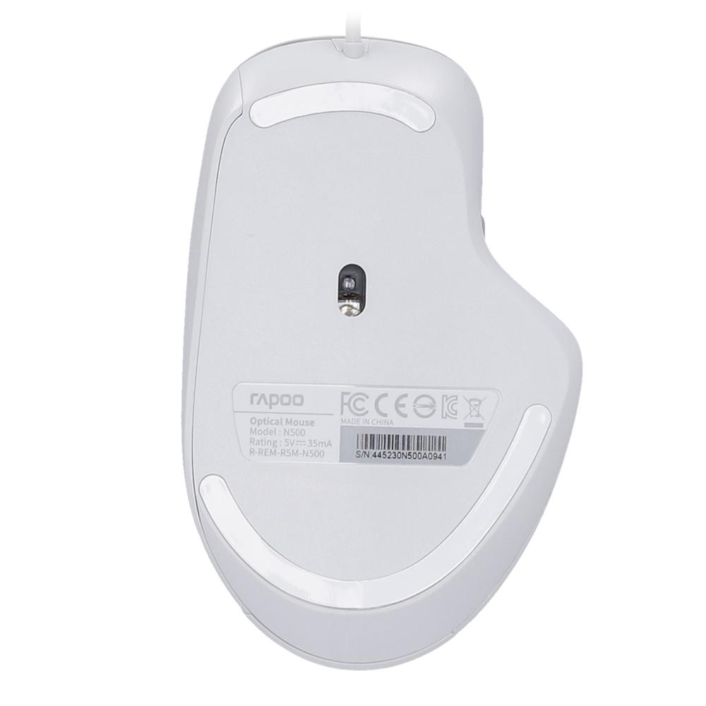 MOUSE RAPOO N500 WHITE thumbnail 2