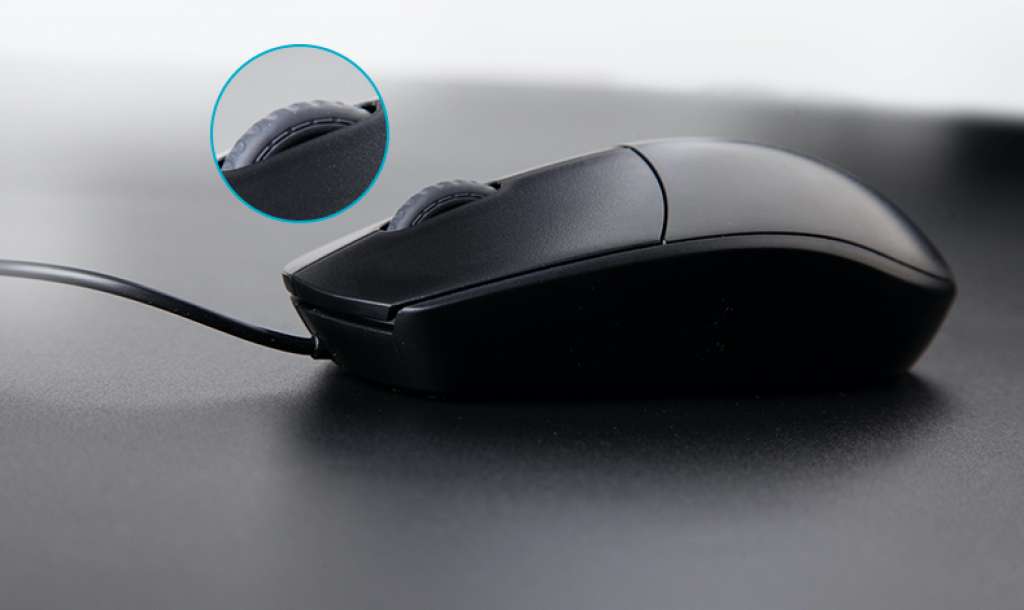 MOUSE RAPOO N100 BLACK thumbnail 2