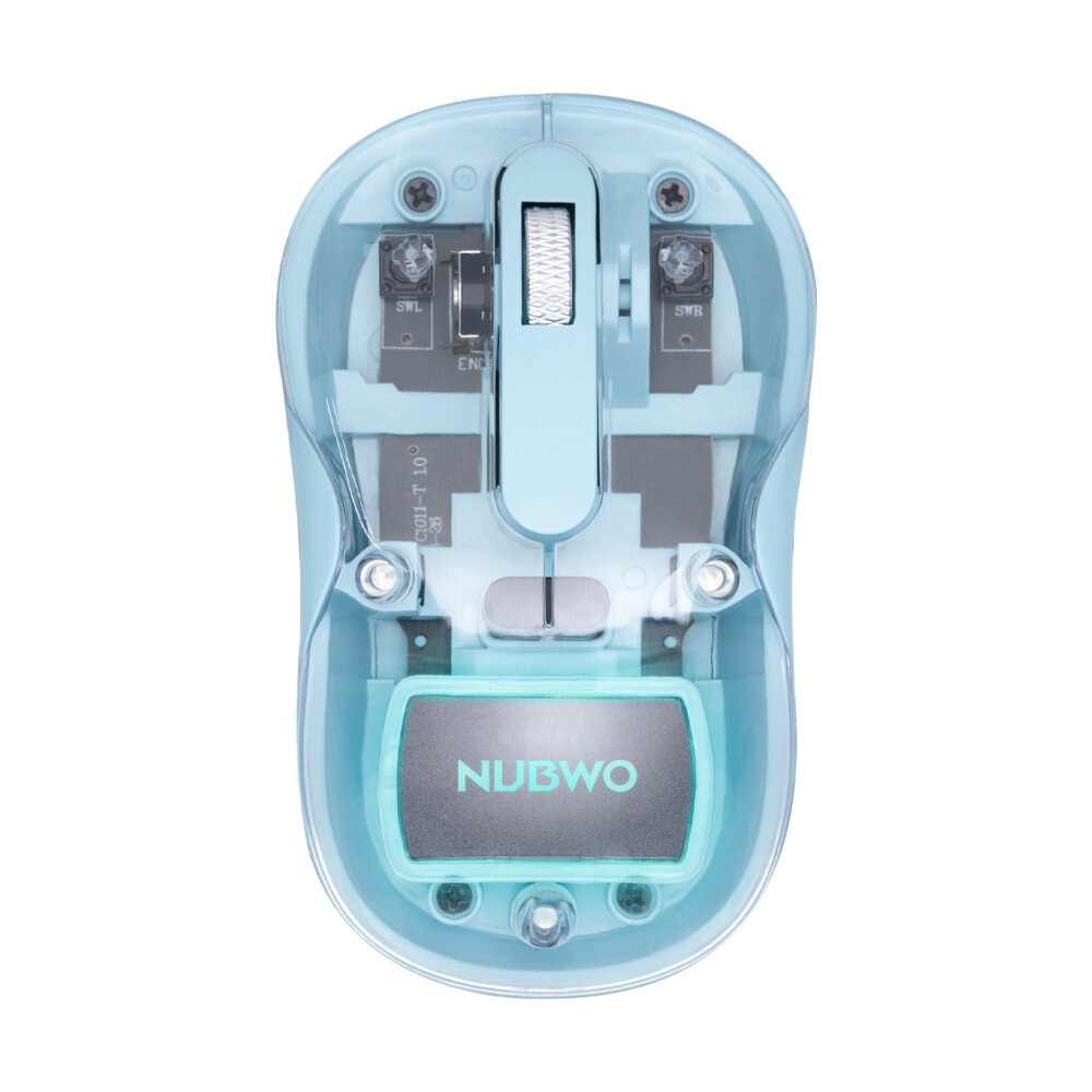 MOUSE WIRELESS NUBWO NMD08 BLUE (BLUETOOTH) thumbnail 4