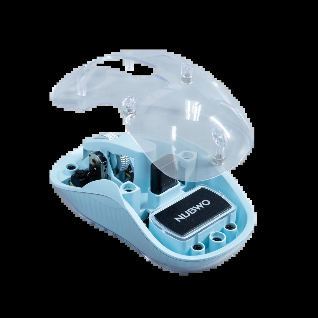 MOUSE WIRELESS NUBWO NMD08 BLUE (BLUETOOTH) thumbnail 3
