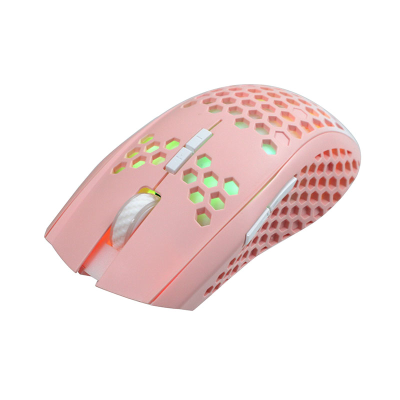 MOUSE OKER GM56 PINK (เมาส์สาย) thumbnail 3