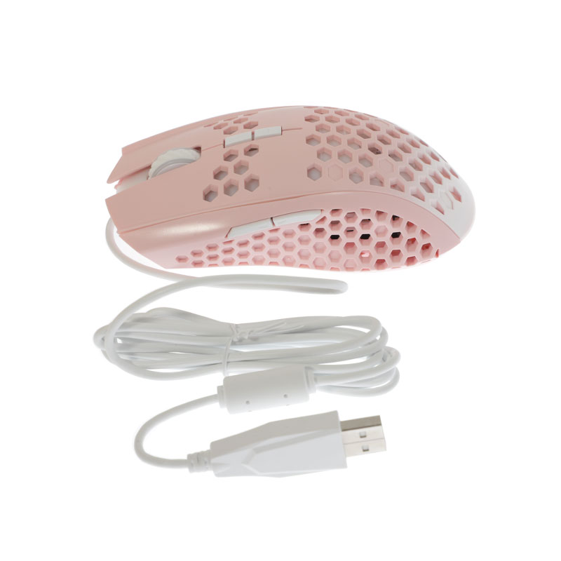 MOUSE OKER GM56 PINK (เมาส์สาย) thumbnail 4