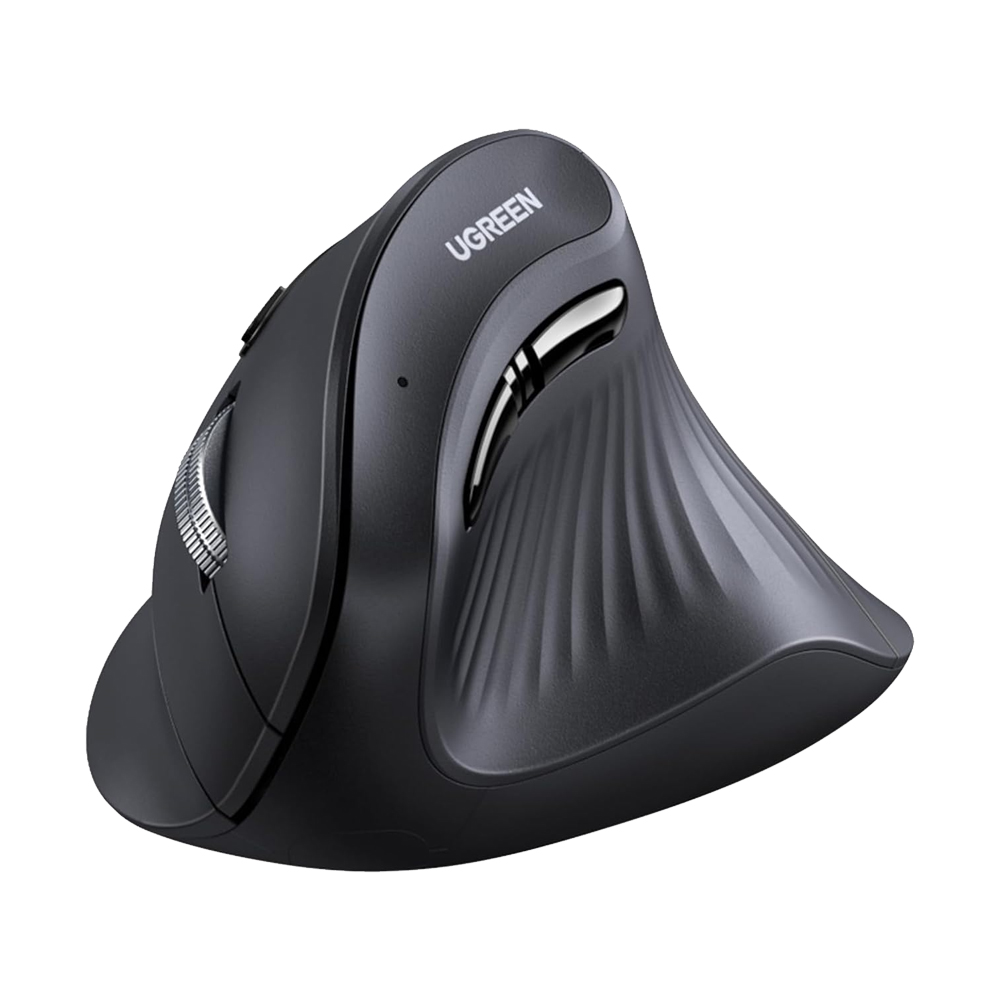 MOUSE WIRELESS UGREEN MU008 VERTICAL BLACK (BLUETOOTH) thumbnail 2