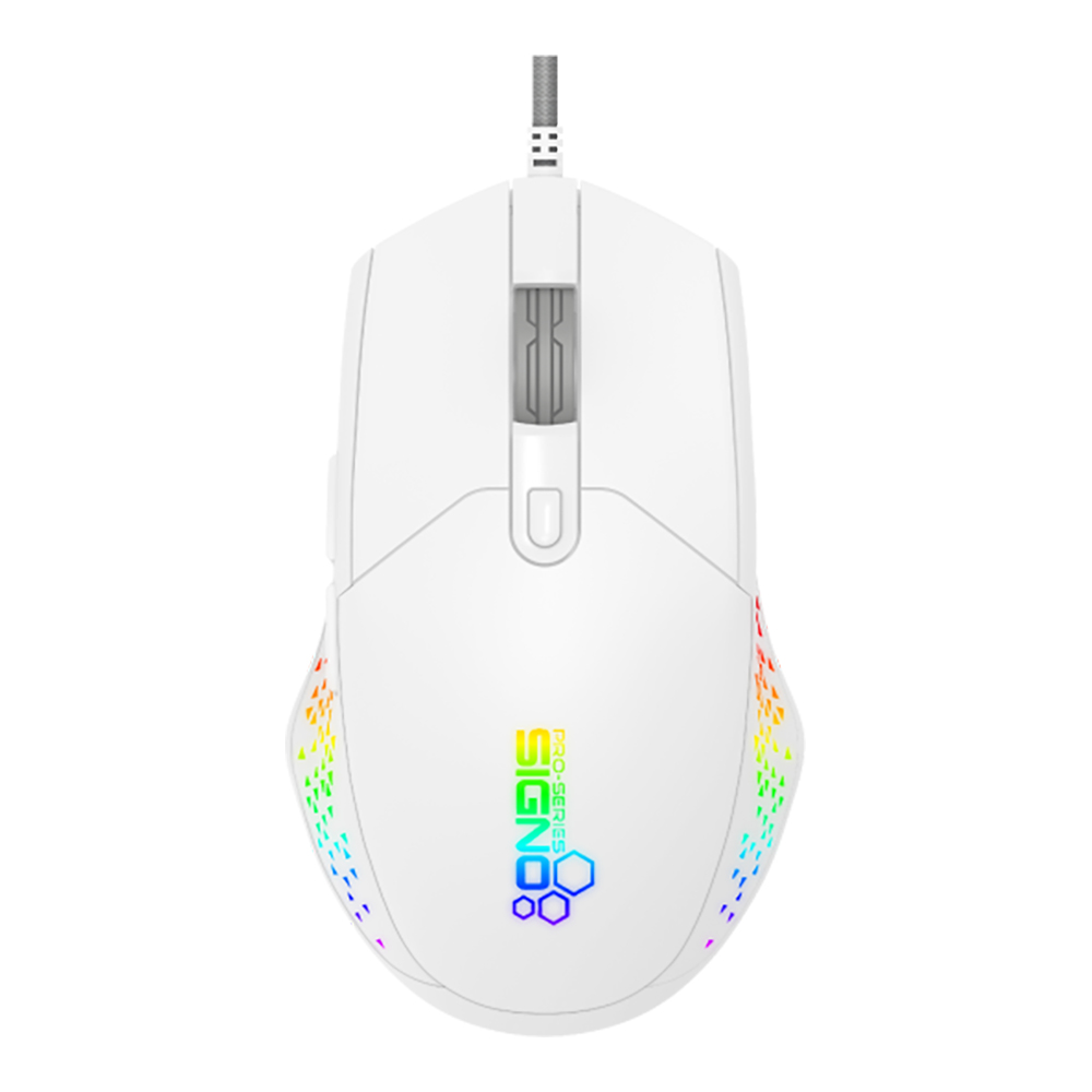signo MOUSE SIGNO GM906W CAPTER WHITE (เมาส์สาย) — product image 1