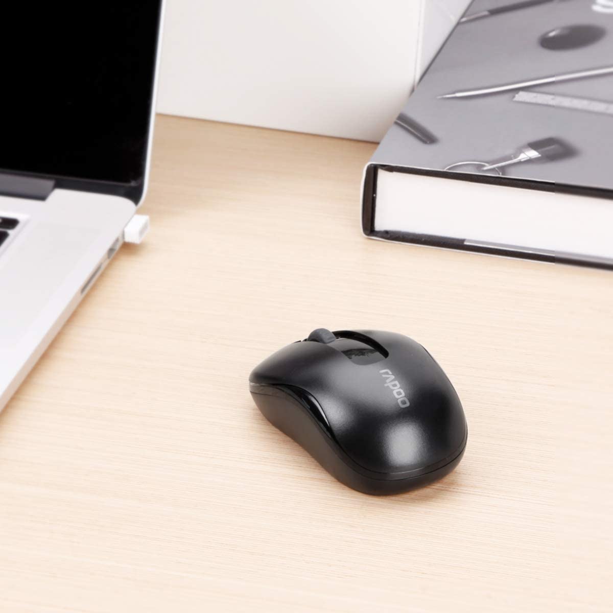 rapoo MOUSE WIRELESS RAPOO M10PLUS BLACK — product image 1