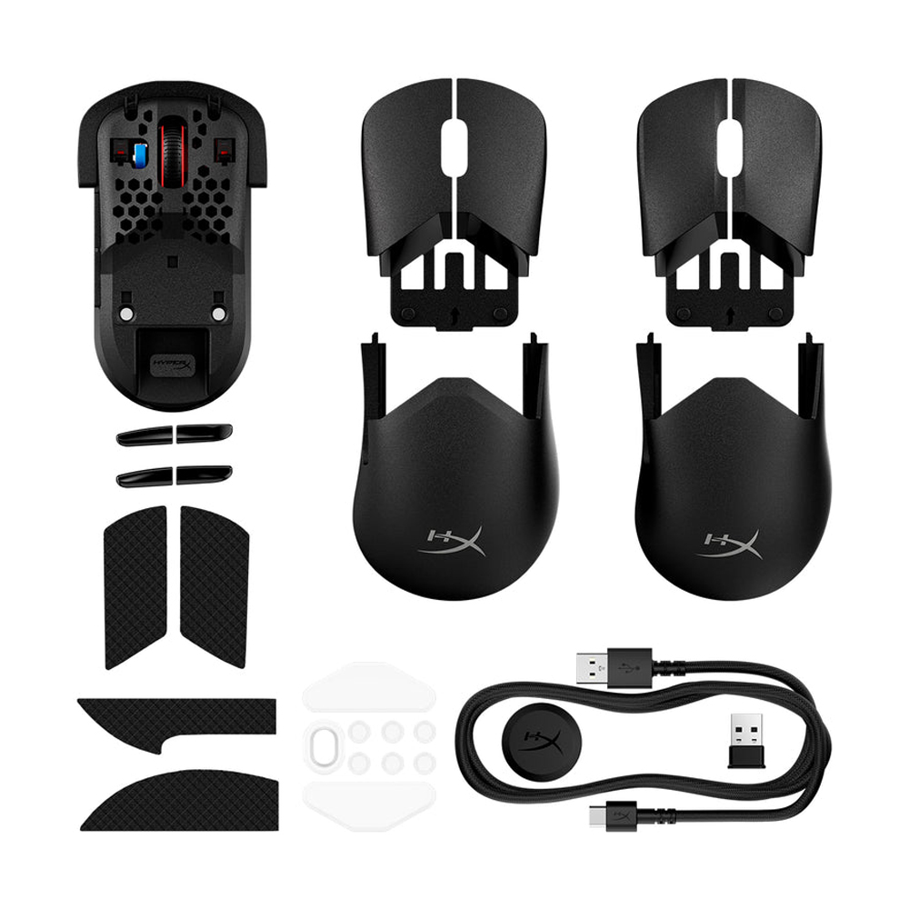 MOUSE WIRELESS BLUETOOTH HYPERX PULSEFIRE SAGA PRO BLACK (เมาส์ไร้สาย) thumbnail 4