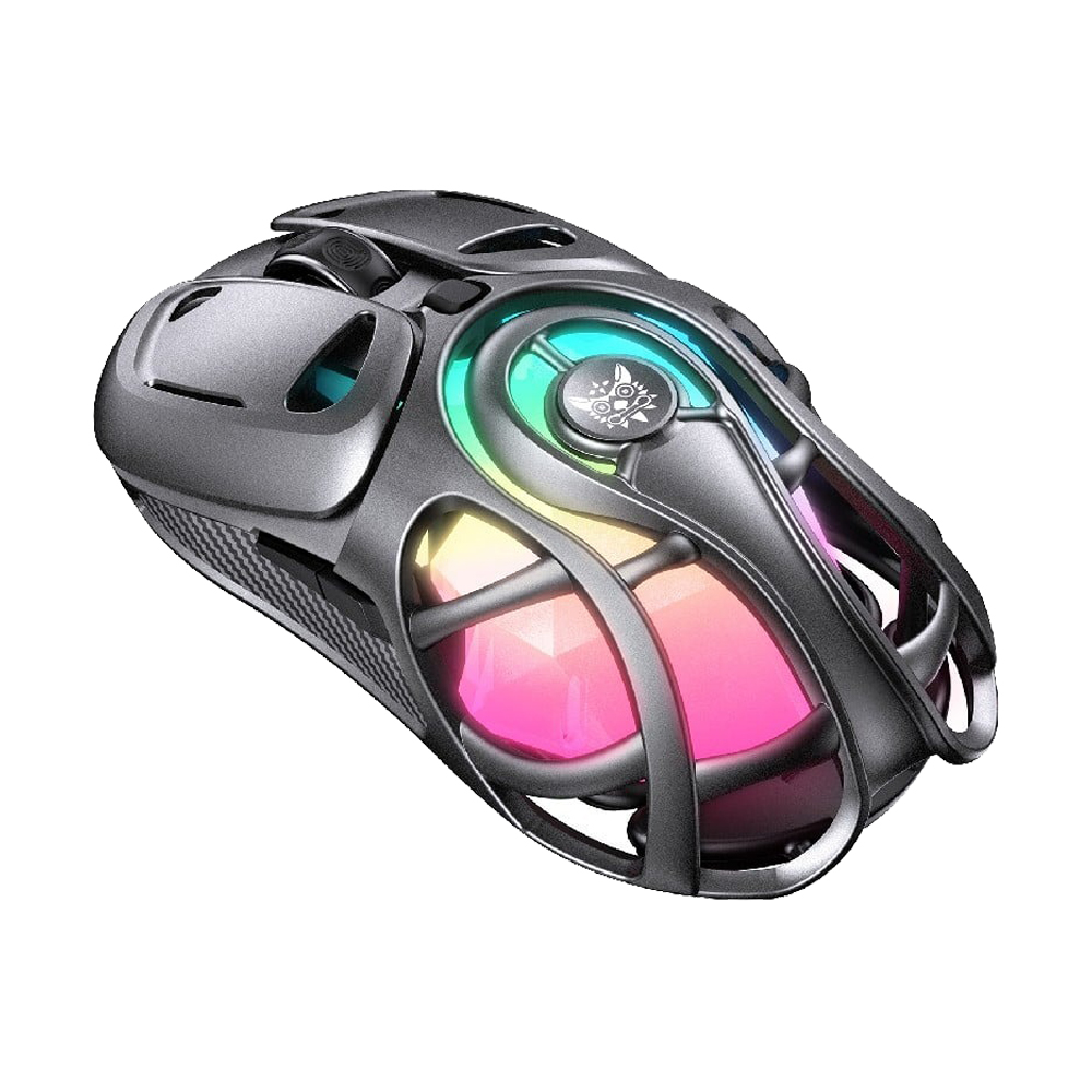 MOUSE WIRELESS BLUETOOTH ONIKUMA DM02 GREY (เมาส์ไร้สาย) thumbnail 2