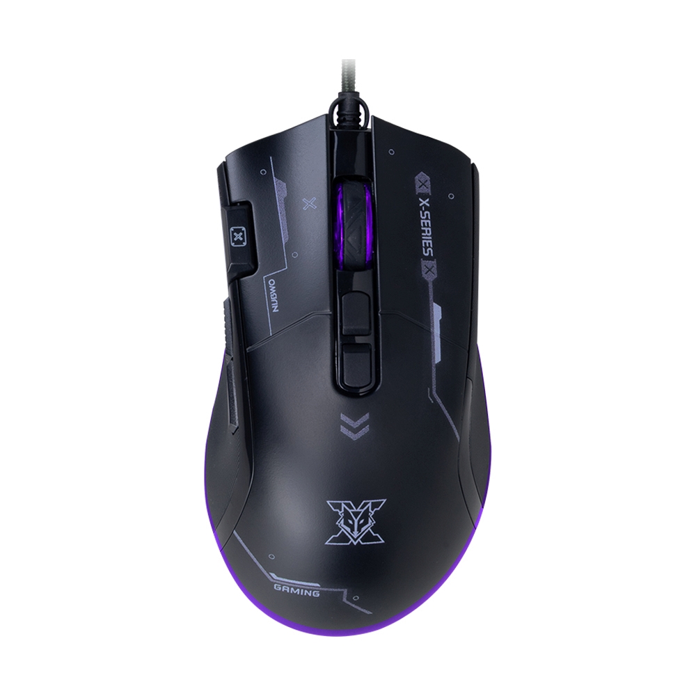 MOUSE NUBWO PANTRON X211 BLACK (เมาส์สาย) thumbnail 4