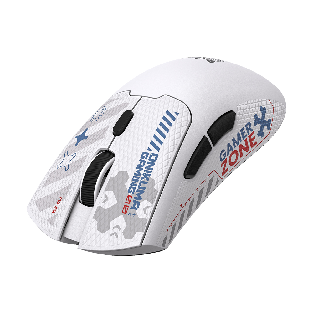 MOUSE WIRELESS BLUETOOTH ONIKUMA DM01 WHITE (เมาส์ไร้สาย) thumbnail 2