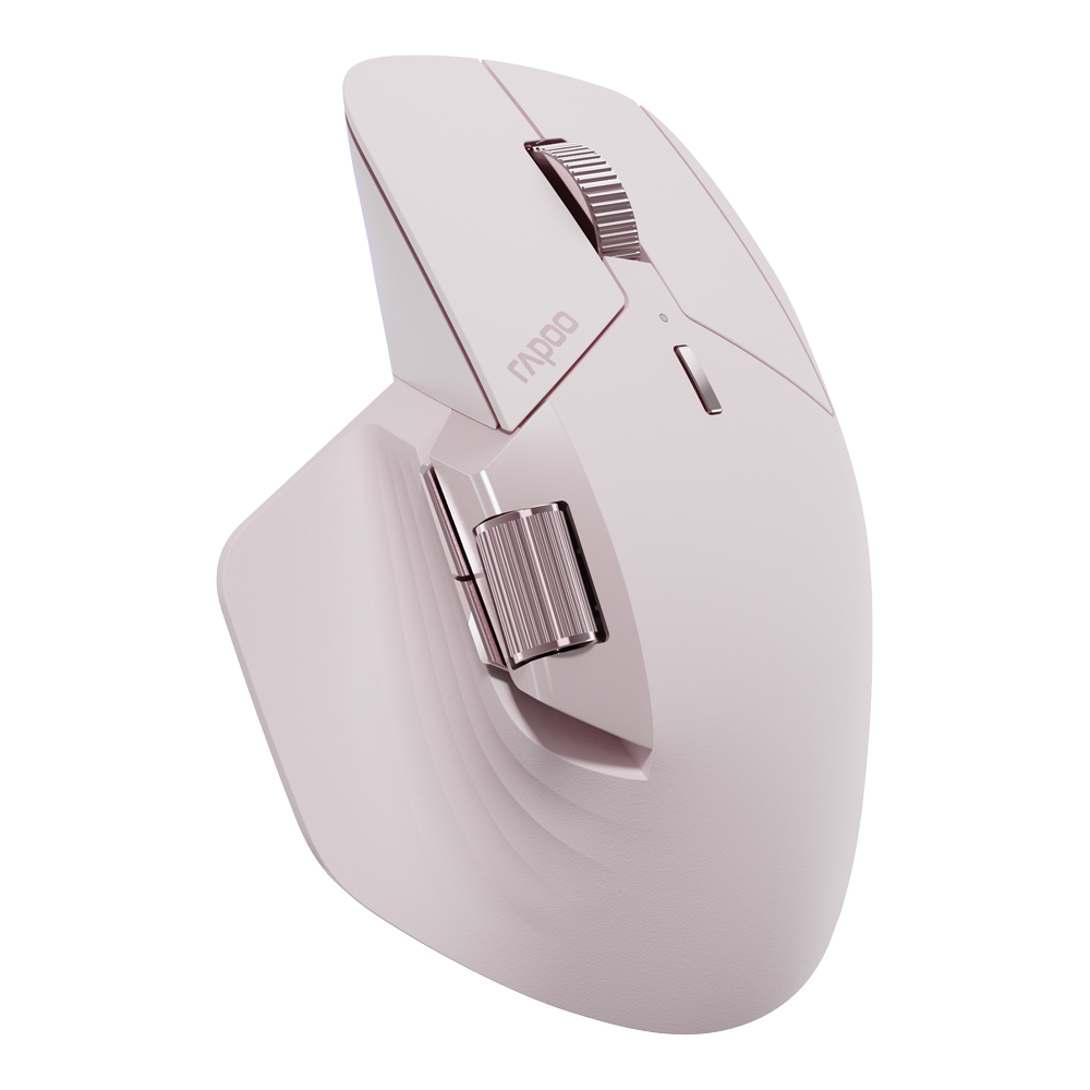 MOUSE WIRELESS RAPOO MT760L LIGHT PINK (BLUETOOTH) thumbnail 2