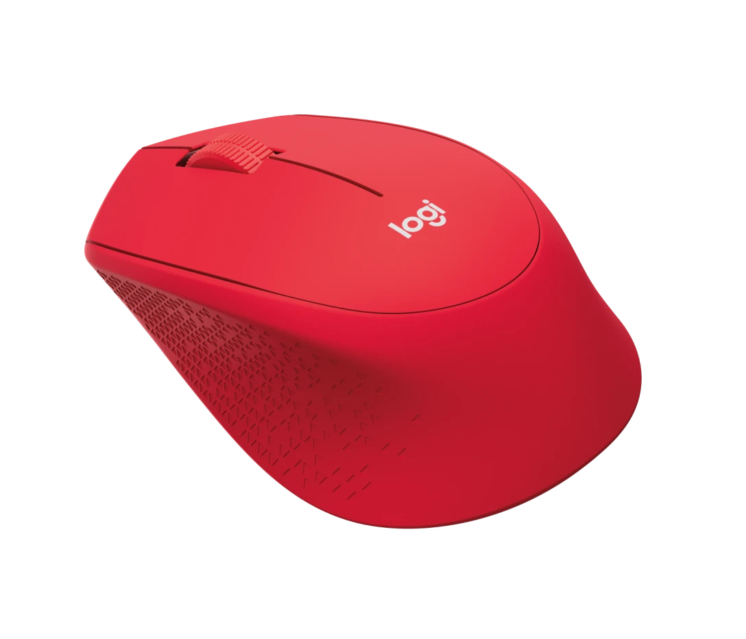MOUSE WIRELESS LOGITECH M331R RED thumbnail 2