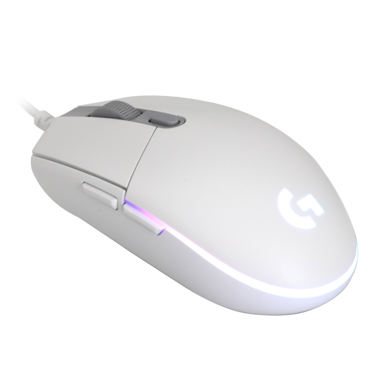 MOUSE LOGITECH G102 LIGHTSYNC GAMING WHITE (เมาส์สาย) thumbnail 2