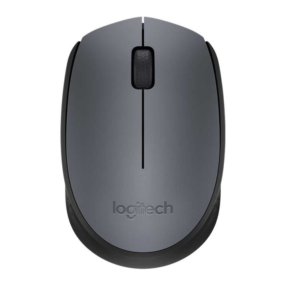 MOUSE WIRELESS LOGITECH M171D GRAY BLACK thumbnail 4